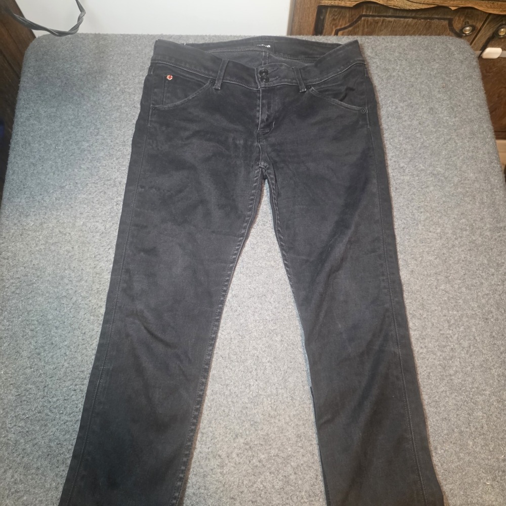 Hudson black jeans 31x31 Size 29 A2